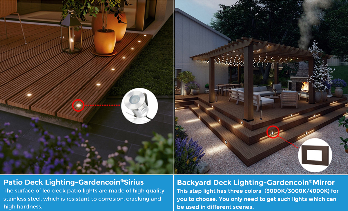 Gardencoin-Good Ideas for Lighting Up Your Deck /Terrace