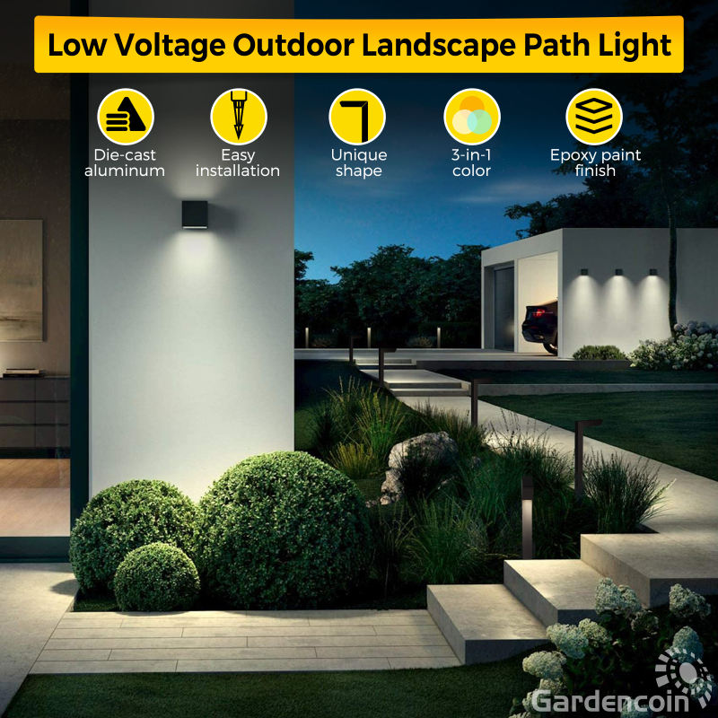Outdoor Garden Hardscape Lighting, Low Voltage Hardscape Light