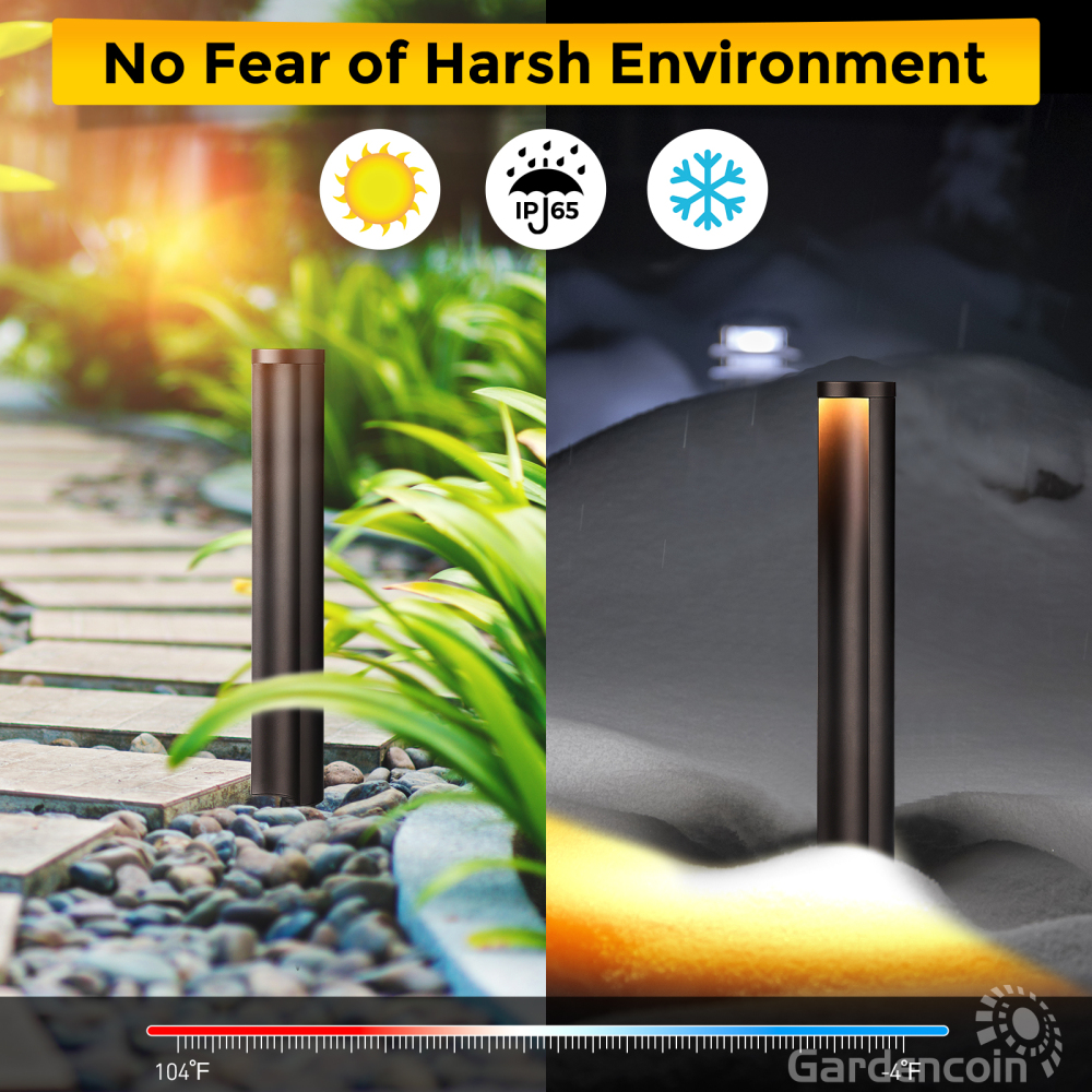 Gardencoin®Pharos 5w Led Landscape Pathway Lights,Lighting Stores Near Me,Die-Casted Aluminum,Low Voltage Waterproof Lighting for Yard Garden Walkway