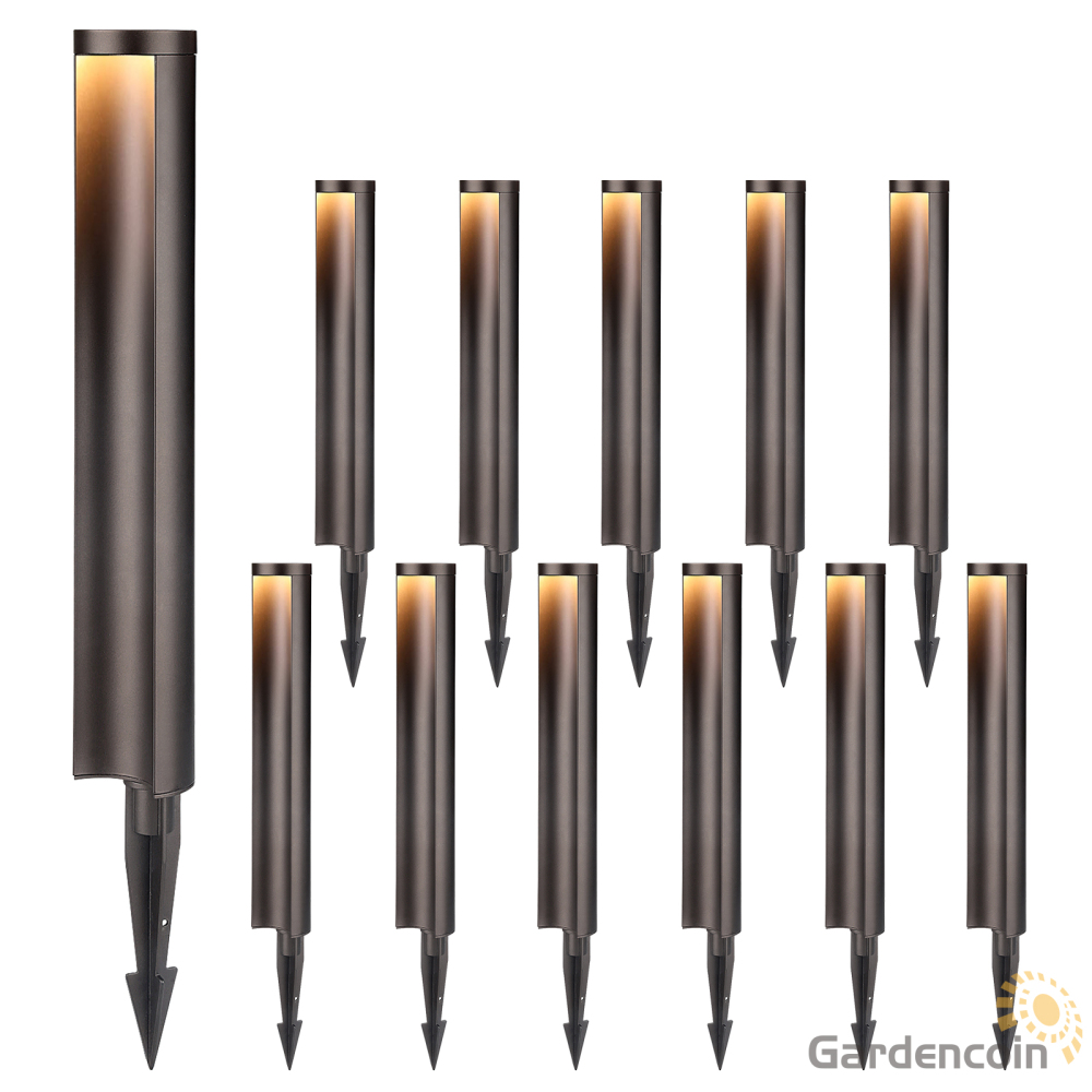 Gardencoin®Pharos 5w Led Landscape Pathway Lights,Lighting Stores Near Me,Die-Casted Aluminum,Low Voltage Waterproof Lighting for Yard Garden Walkway