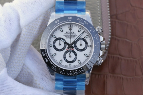 Rolex Daytona Cosmograph 116500LN N Stainless Steel 904L White Dial Swiss 4130