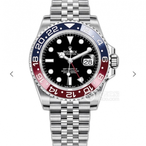 Rolex GMT-Master II 126710BLRO 2018 GM Stainless Steel 904L Black Dial Swiss 2836-2 Rolex GMT Master II 116719 BLRO "Pepsi" 2014 Baselworld 904L Stain