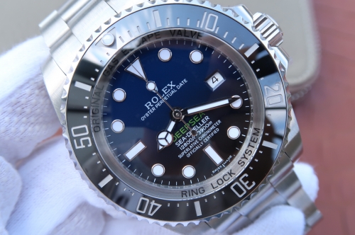 Rolex Deepsea 116660 V7 Stainless Steel D-Blue Dial Swiss 3135  Rolex Sea-Dweller Deepsea 116660 "D-BLUE" Stainless Steel Blue Black Dial Noob V7 1:1 