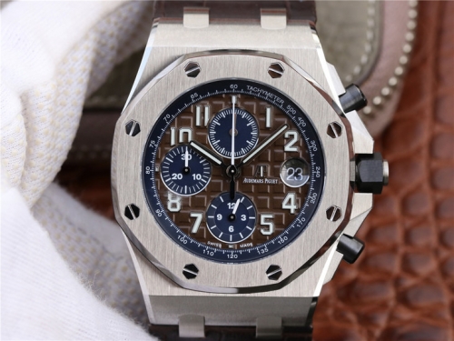 Audemars Piguet Royal Oak Offshore Chronograph 2018 SIHH 26470 JF V2 Stainless Steel Chocolate Dial Swiss 3126 26470ST.OO.A099CR.01
