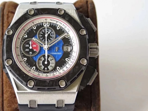 5A  Audemars Piguet Royal Oak Offshore Grand Prix 26290PO.OO.A001VE.01 JF V2 Stainless Steel Blue Dial Swiss 3126