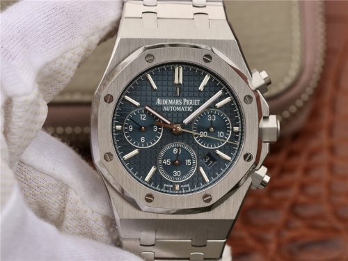 Audemars Piguet Royal Oak Chronograph 26331 JH Stainless Steel Black Dial Swiss 7750 ETA