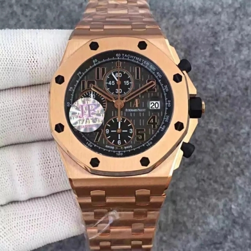 Audemars Piguet Royal Oak Offshore 26470OR.OO.1000OR.01 JF V2 Rose Gold Gold Dial Swiss 3126