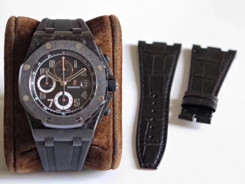 Audemars Piguet Royal Oak Offshore Ginza 7 26205AU.OO.D002CR.01 JF V2 Forged Carbon Black Dial Swiss 7750