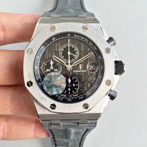 Audemars Piguet Royal Oak Offshore Chronograph 26470ST.OO.A104CR.01 JF factory V2 Stainless Steel Black Dial Swiss 3126