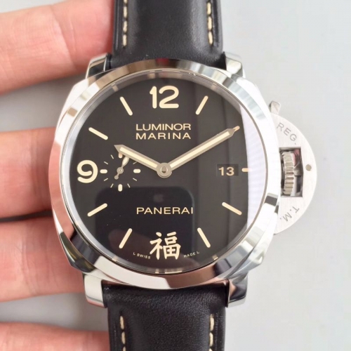 Panerai Luminor Marina 1950 3 Days PAM498 FU VS Factory  V2 Stainless Steel Black Dial Swiss P9000