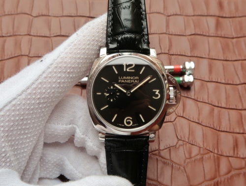 Panerai Luminor Due 3 Days Acciaio XF Factory PAM 676 V6 Stainless Steel Black Dial Swiss P1000