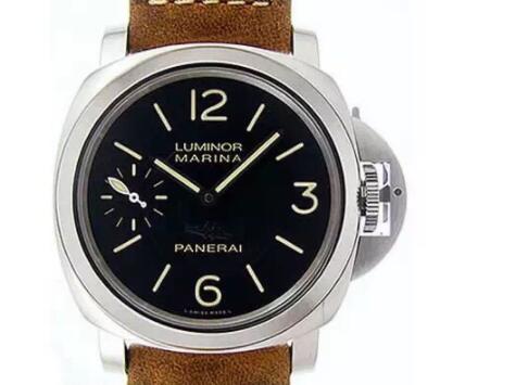 Panerai Luminor PAM417 M "New York" Edition Stainless Steel V6F Best Edition Black Dial on Brown Asso Strap P5000
