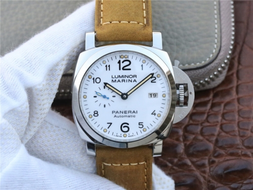 Panerai Luminor Marina 1950 PAM 1499 44MM ZF Factory  Stainless Steel White Dial Swiss P9010