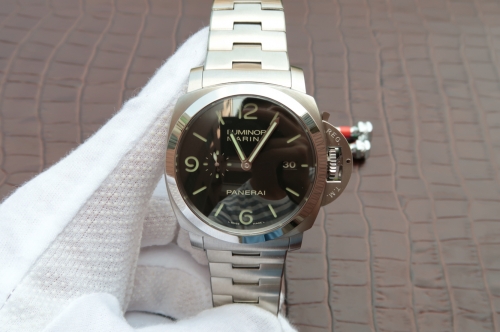 Panerai Luminor Marina 1950 3 Days ZF Factory  Automatic Acciaio PAM328 SF V5 Stainless Steel Black Dial Swiss P9000