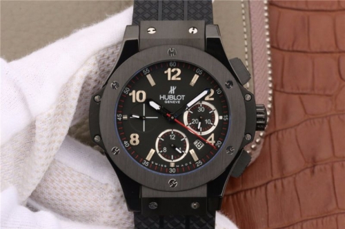 Hublot Big Bang Evolution Black Magic 301.CX.130.RX HBB V6 Factory Ceramic Black Dial Swiss HUB4100 4100