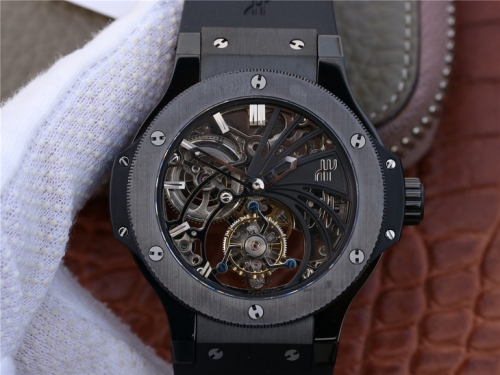 Hublot Big Bang Skeleton Tourbillon Ceramic Skeleton Dial Swiss Tourbillon