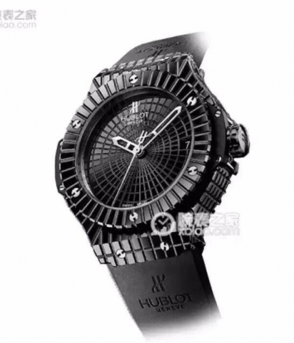 Hublot Big Bang 346.CX.1800.RX Caviar Black Ceramic 41mm Black Ceramic Dial HF Best Edition on Black Rubber Strap ETA 2824