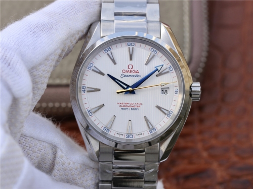 Omega Seamaster Aqua Terra 150M Captain’s Watch Ryder Cup 231.10.42.21.02.002 KW Factory Stainless Steel White Dial Swiss 8500