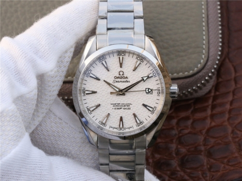 Omega Seamaster Aqua Terra 231.10.42.21.02.006 150M Rio 2016 Olympic Edition XFF 1:1 White Wavy Dial on SS Bracelet 8507