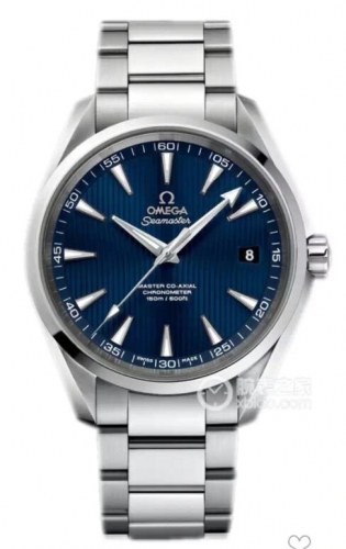 Omega Seamaster Aqua Terra 231.10.42.21.03.003 150M  Case Blue Textured Dial VSF 1:1 Best Edition Stainless Steel Bracelet 8500