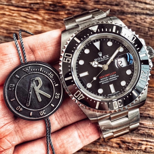 Rolex Sea-Dweller 126600 43mm 2017 Baselworld 50th Anniversary Black Ceramic ARF V2 Best Edition 904L Case and Bracelet Swiss 2824