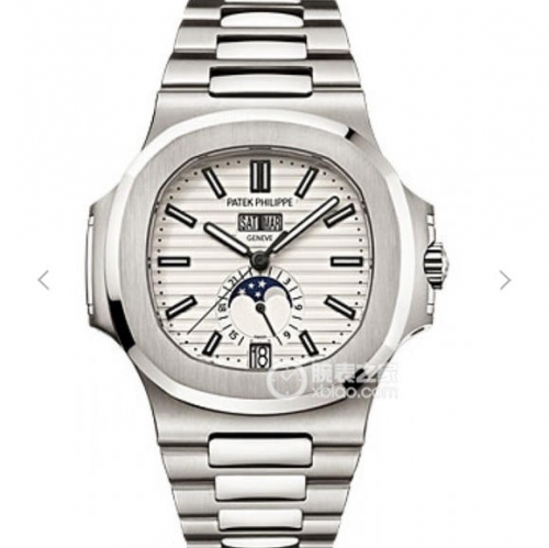 Patek Philippe Nautilus 5726/1A-010 NOOB  Stainless Steel White Dial Swiss 324 S QA LU 24H/303