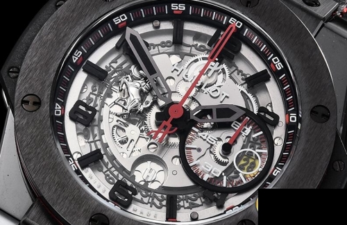 Ferrari  Big Bang Unico Ltd Ed CER/LE/RU V6F Asia 7750 V6 1:1 Hublot Big Bang Unico  Limited Editio