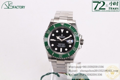 ROLEX VSF Factory Rolex Ref.126610LV Submariner Submariner 126610LV 41mm 904L SS/SS Blk VSF A3235 ETA