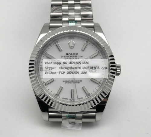 ROLEX ZF Factory 41mm DateJust Jubilee Edition 904L Stainless Steel ZF Factory 41mm DateJust Jubilee Edition 904L Stainless Steel