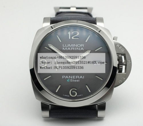 PANERAI TTF Factory PAM1358 Luminor Marina eSteel 44mm PAM1358 Lum. Marina eSteel 44mm SS/NY Grey TTF P9010