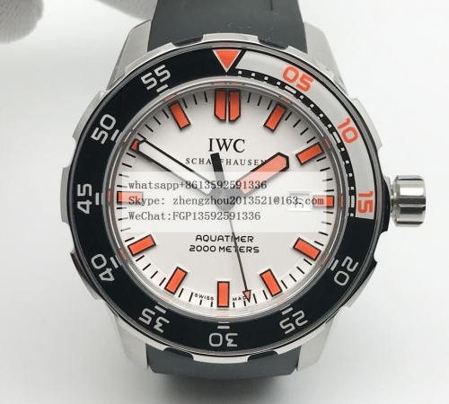 IWC JVS Factory Aquatimer Automatic 2000 AquaTimer 2000 SS/RU White/Org JVS A2892