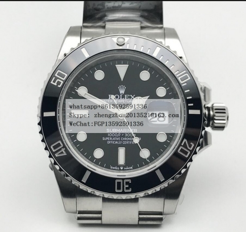 ROLEX JVS Factory Rolex Ref.126610LN Submariner Submariner 126610LN 904 41mm SS/SS Blk JVS A3235 3235