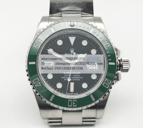 ROLEX JVS Factory Rolex Ref.126610LN Submariner Submariner 126610LV 904 41mm SS/SS Blk JVS ETA 3235