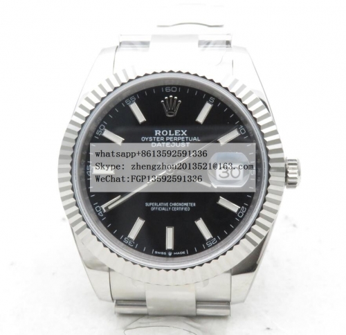 ROLEX Clean Factory 41mm DateJust Oyster Edition 904L Stainless Steel Made with Genuine Rolex Datejust 41mm 1:1 ETA 3235