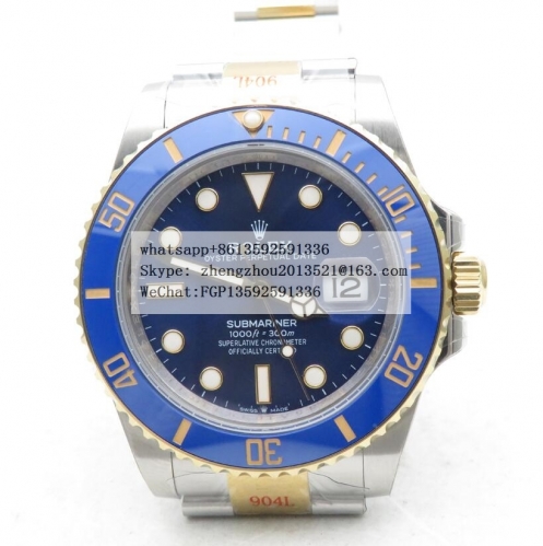 ROLEX GMF Factory V2 Rolex Ref.126613LB Two Tone Submariner Submariner 126613LB 904 YG/SS Blue GMF V2 VR3235 ETA 3235