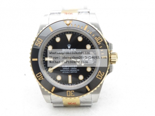 ROLEX GMF Factory V2 Rolex Ref.126613LN Two Tone Submariner  Submariner 126613LN 904 YG/SS Blk GMF V2 VR3235 ETA 3235