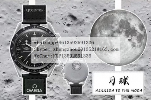 OMEGA Swatch X Omega Moonwatch Mercury CER/NY Black Qtz Swatch X Omega Bioceramic Moonswatch Mission to the Moon