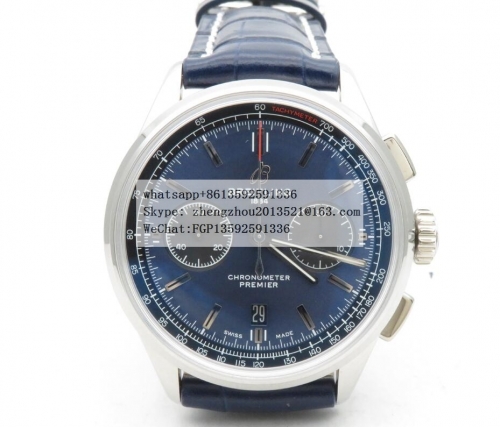 BREITLING-GF Factory V2 Top Edition Premier B01 Chronograph 42mm Made with a Genuine 1:1 as Reference Premier B01 Chronograph 42 SS/LE Blue GF V2 Asia