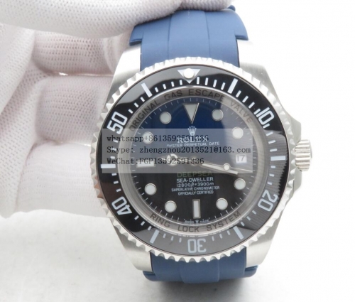 ROLEX GDF Factory DeepSea Dweller Blue Ref.126660 Edition  Deep Sea Dweller 126660 SS/RU Blue GDF 2813