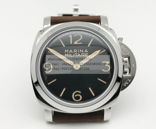 PANERAI HWF Factory PAM 673 Luminor 1950 3 Days Marina Militare Pam 673 Luminor 1950 3 Days SS/LE Blk HWF A6497