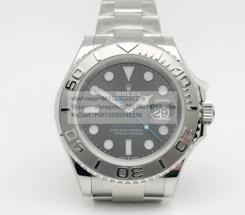 ROLEX ROLYM200C - YachtMaster 116622 40mm SS/SS Grey GSF A2836 GSF Factory Rolex Ref.116622 YachtMaster