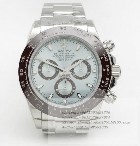 ROLEX ROLDYT0434A - Daytona 116500 Brn SS/SS I-Blue/Stk OMF A7750 OMF Factory Rolex Daytona Ref.116500