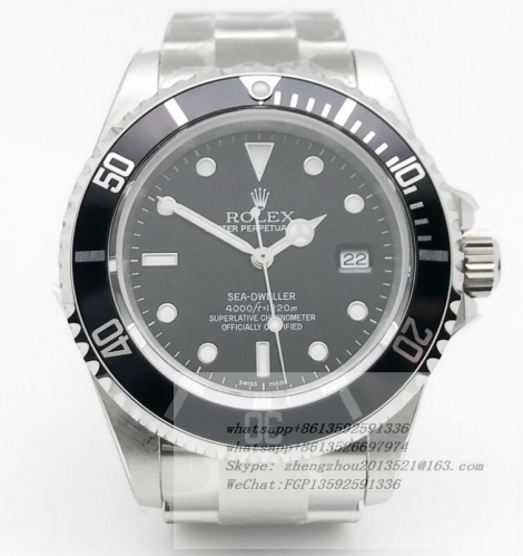 rolex ROLSD0127A - SeaDweller 16600 SS/SS Blk BPF VR3135