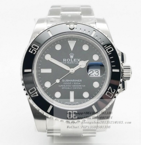 rolex ROLSUB0483A - Submariner 116610LN SS/SS Blk BPF VR3135