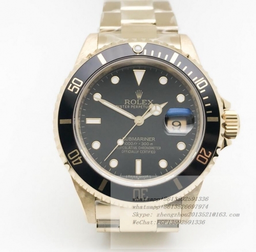 ROLEX ROLSUB0482B - Sub 16618 Re SS/SS Black BPF VR3135