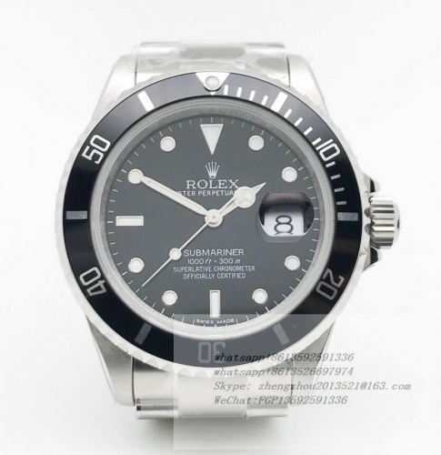 ROLEX ROLSUB0480A ROLSUB0480A - Sub 16610LN Re SS/SS Black BPF VR3135