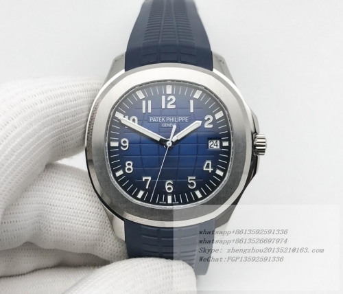 Patek Philippe PP0486B - Aquanaut Ref.5168 SS/RU Blue/Num 3KF V3 Asia 330