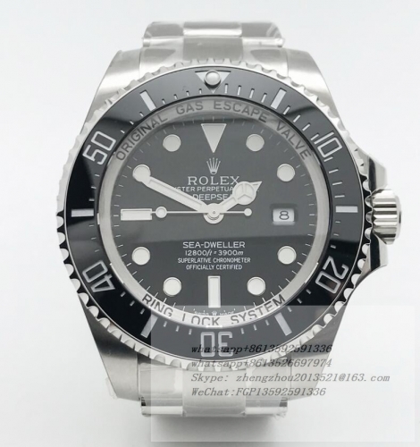 ROLEX ROLSD0128A - DeepSea Dweller 126660 SS/SS Black BPF VR3135