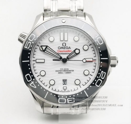 OMEGA OMG0842A - Seamaster 300m SS/SS White BLS Asia 8800