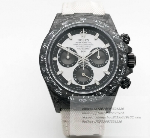 ROLEX ROLDYT0453 - Daytona DIW Carbon Cream FC/LE White Noob A4130